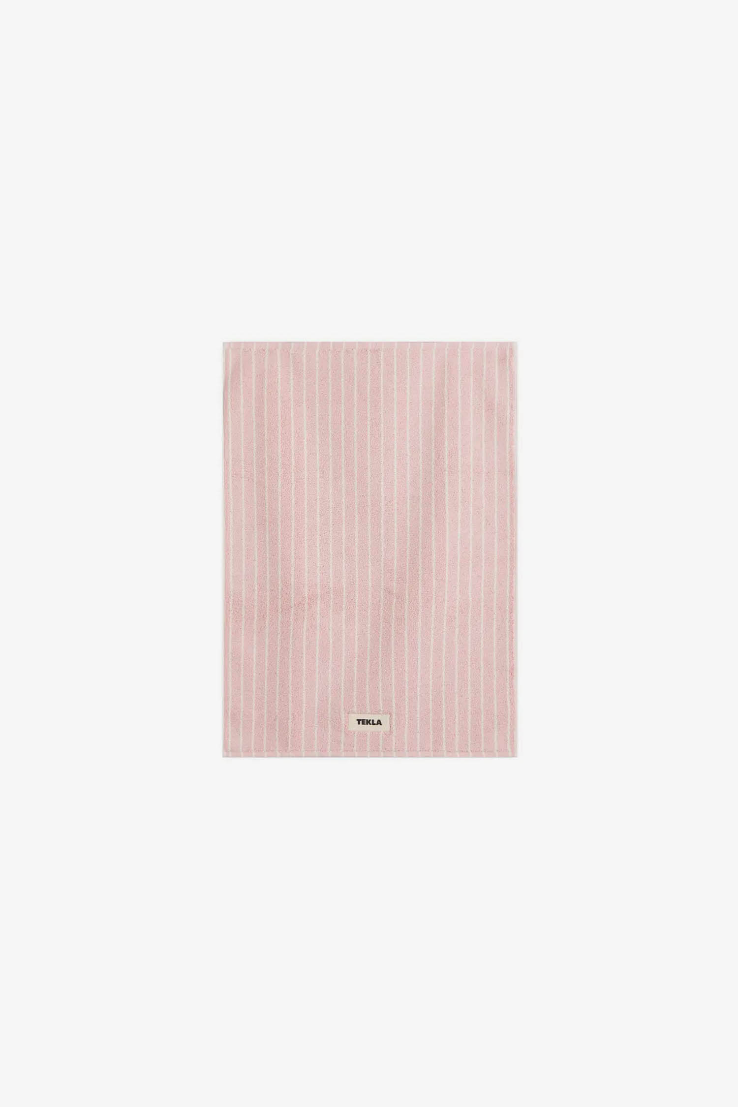 Tekla - 욕실 - (TEKLA) Terry Bath mat (Pin Stripes) 70X50 - Shaded Pink Stripes