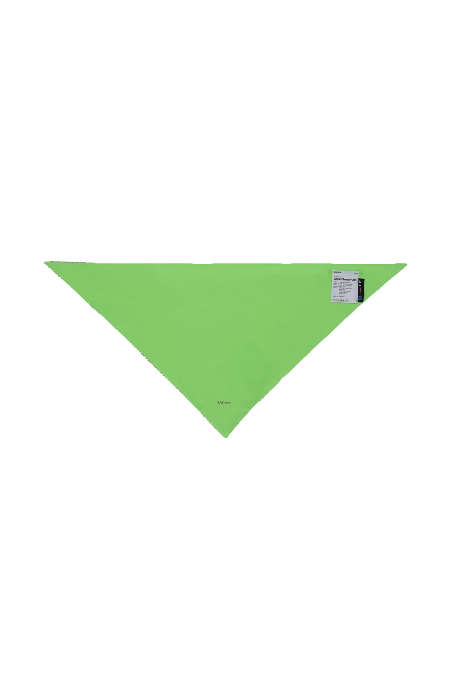 Satisfy - 스카프/머플러 - (SATISFY RUNNING) Pertex GhostFleece AD Bandana - 34015 NG-SA Neon Green