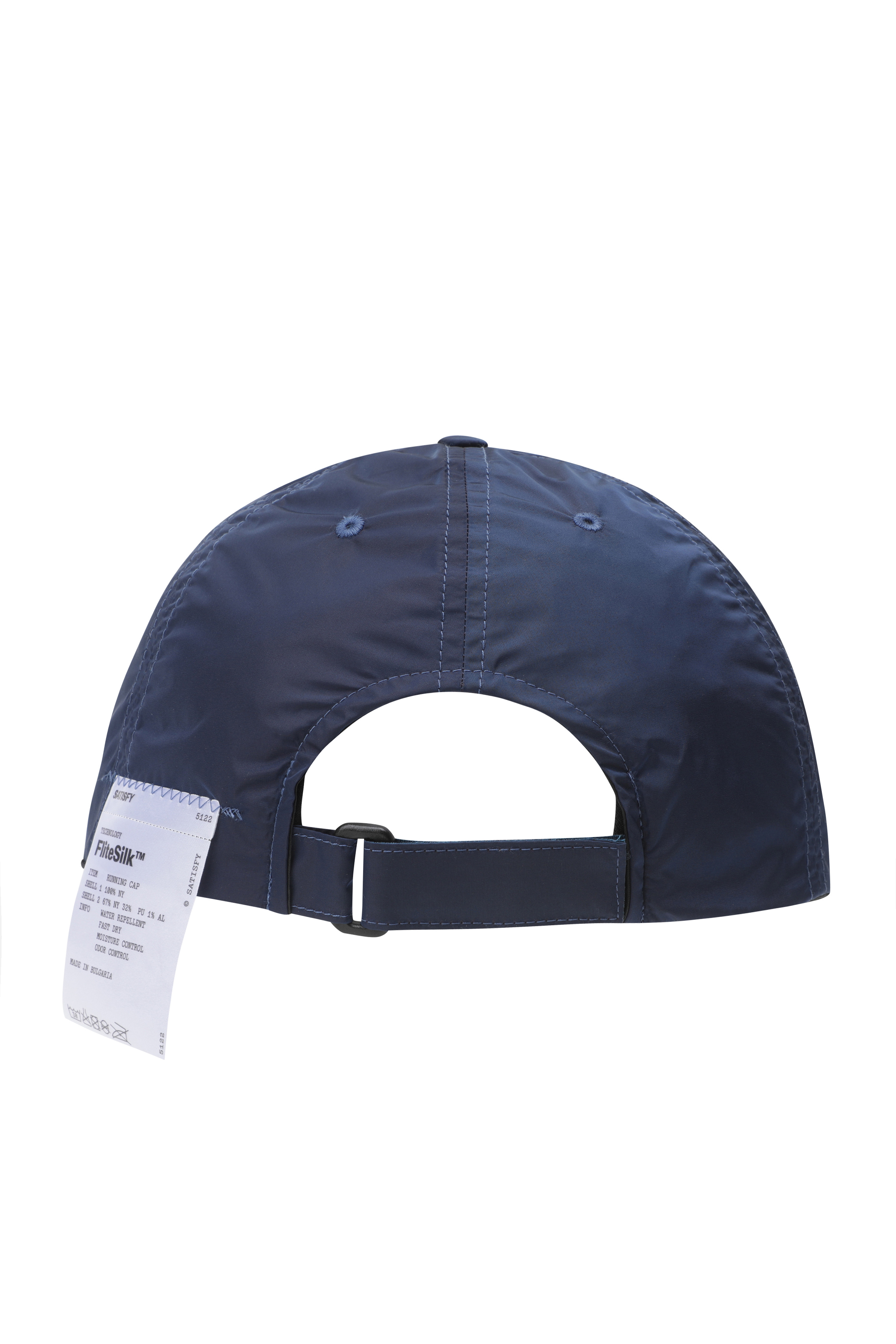 Satisfy - 모자 - (SATISFY RUNNING) FliteSilk Running Cap - 5122-OB-WA Obsidian