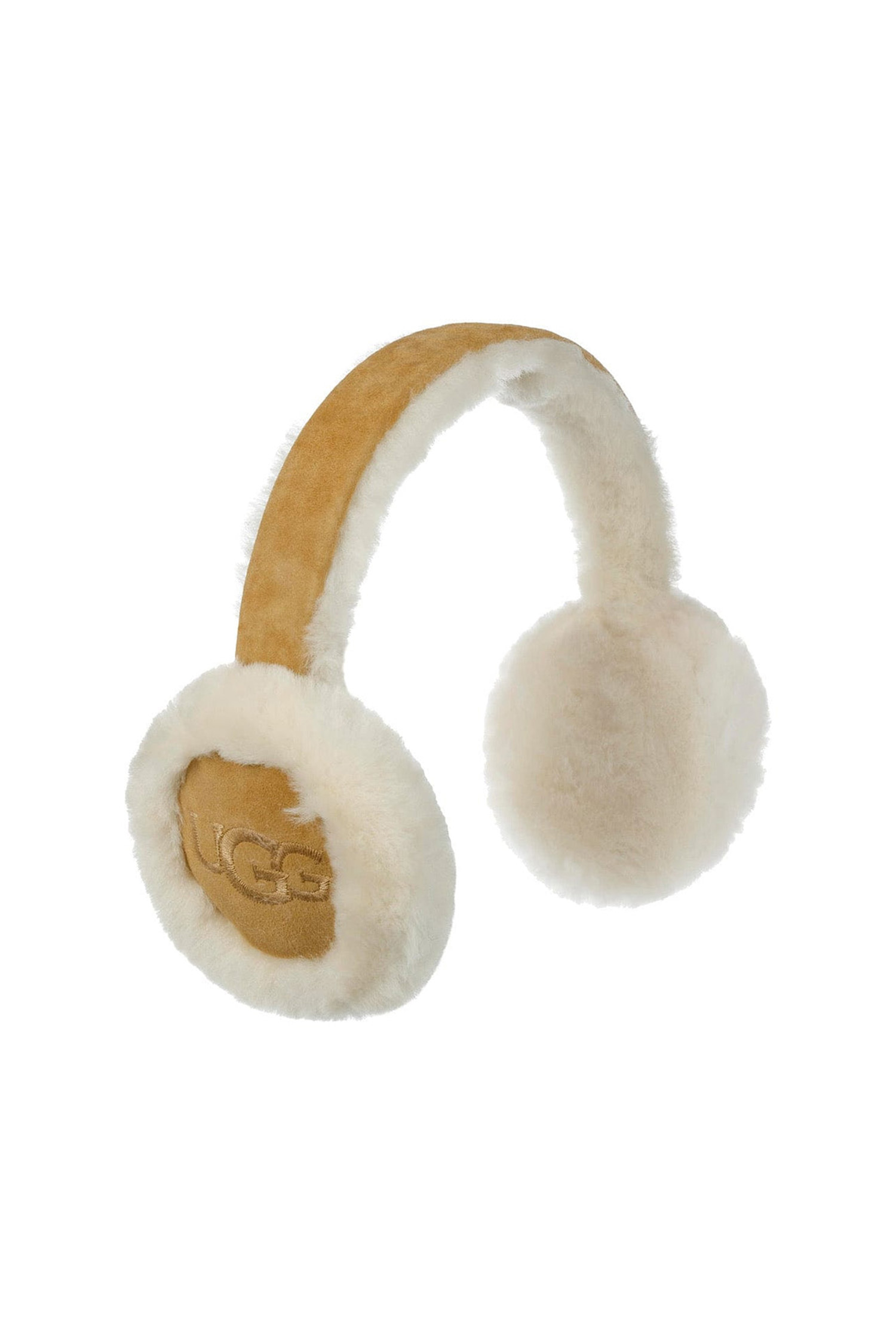 UGG - 기타소품 - (UGG) SHEEPSKIN EMBROIDERY EARMUFF - 20955 CHESTNUT