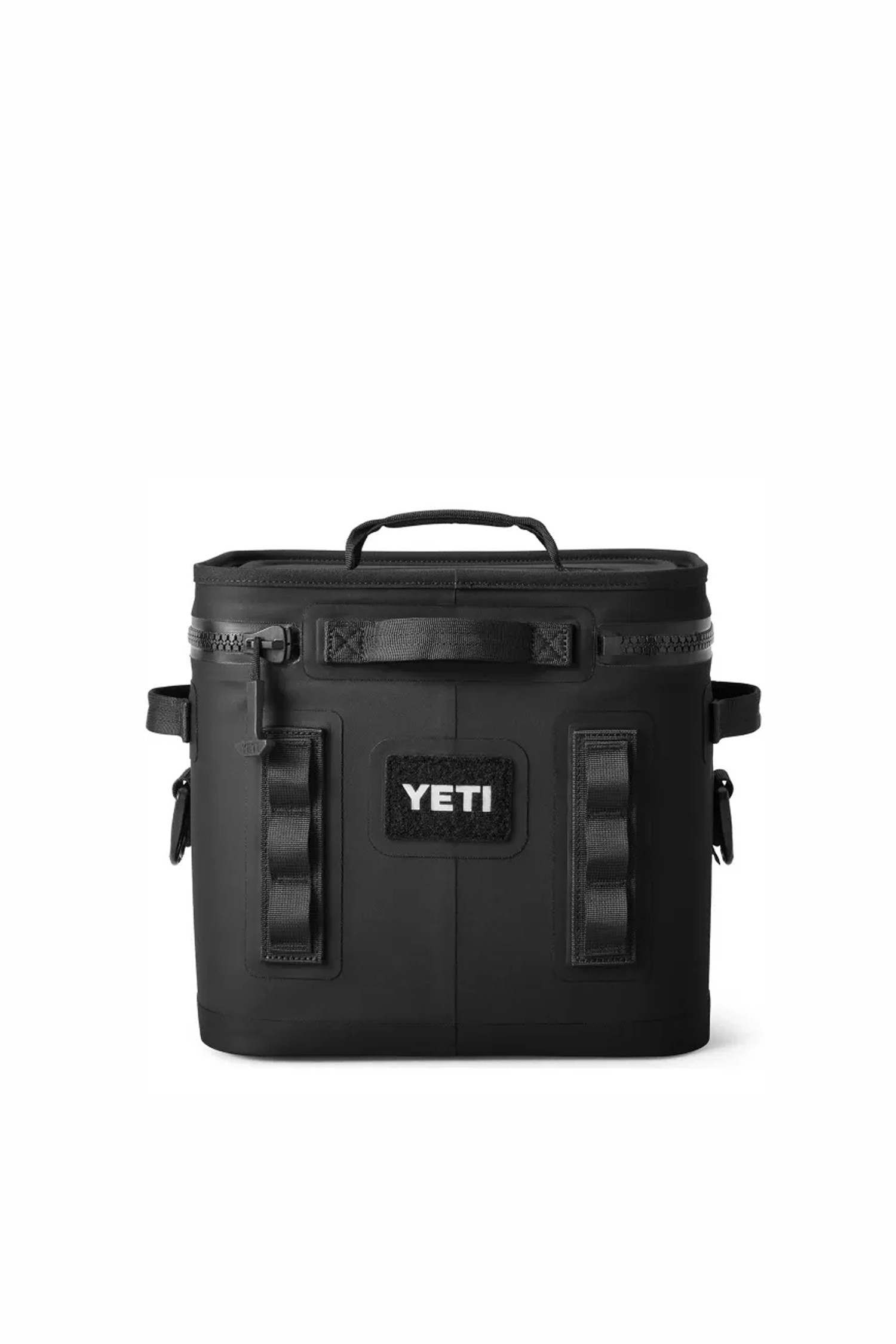 Hopper Flip 12 Soft Cooler - BLACK은 캠핑, 피싱, 아웃도어 활동에 최적화된 미디엄 사이즈의 사각 디자인 쿨러백입니다. 블랙 색상의 무지 디자인으로, 12L 용량에 캔 24개 또는 얼음 7.3kg을 수납할 수 있으며, 보온, 보냉, 방수 기능을 제공합니다. 이동용 핸들과 숄더 스트랩, 내구성 있는 구조를 갖춘 지퍼형 가방으로 아웃도어 활동에 편리함을 더합니다.
