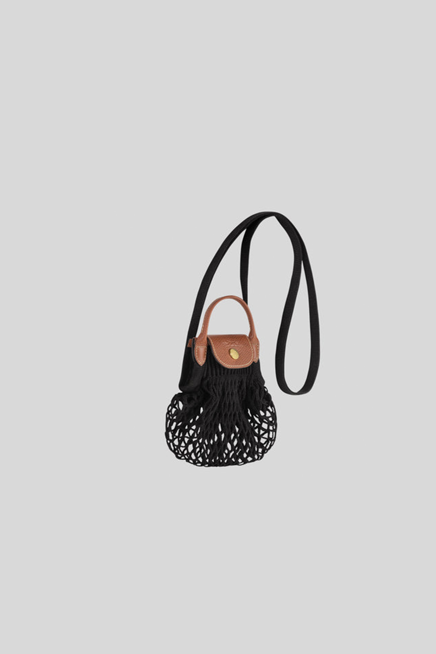 LONGCHAMP - 토트백 - (LONGCHAMP) LE PLIAGE FILET XS MESH BAG - 10139HVH 001 BLACK