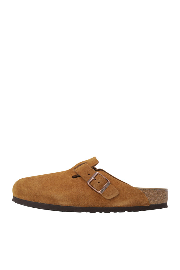 BIRKENSTOCK - 샌들/슬리퍼 - Boston Soft Footbed - Mink