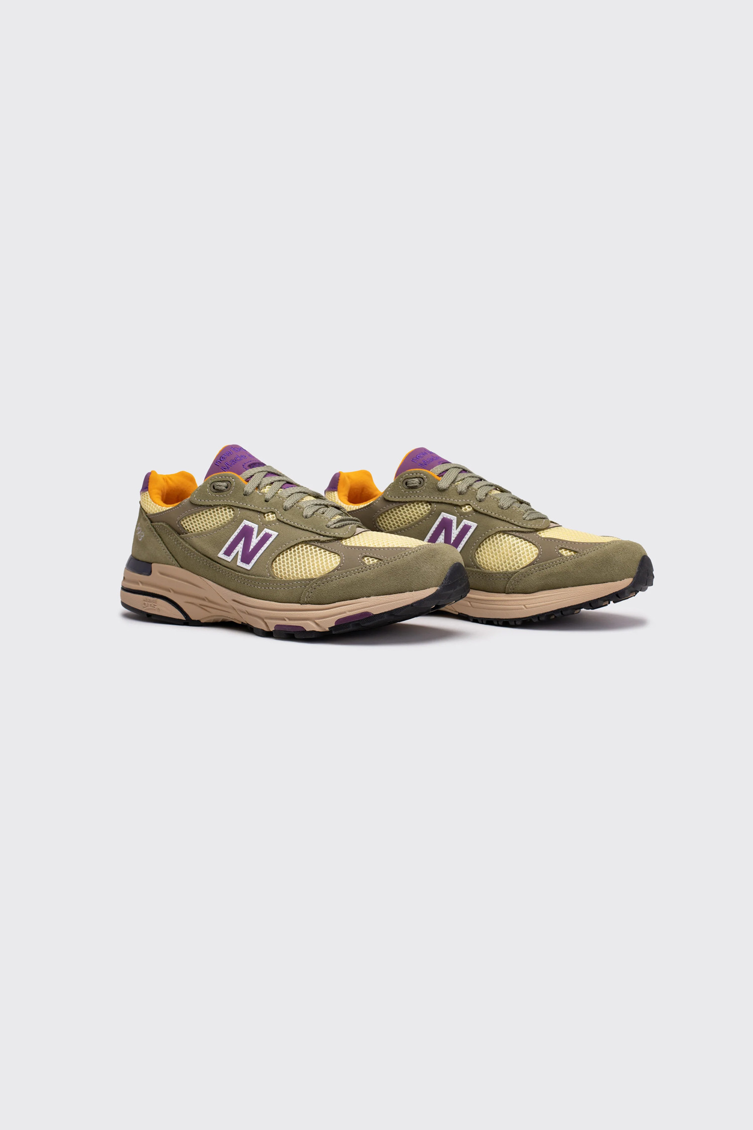 NEW BALANCE - 스니커즈 - (NEW BALANCE) U993OL - NBPZEF728E OLIVELEAF