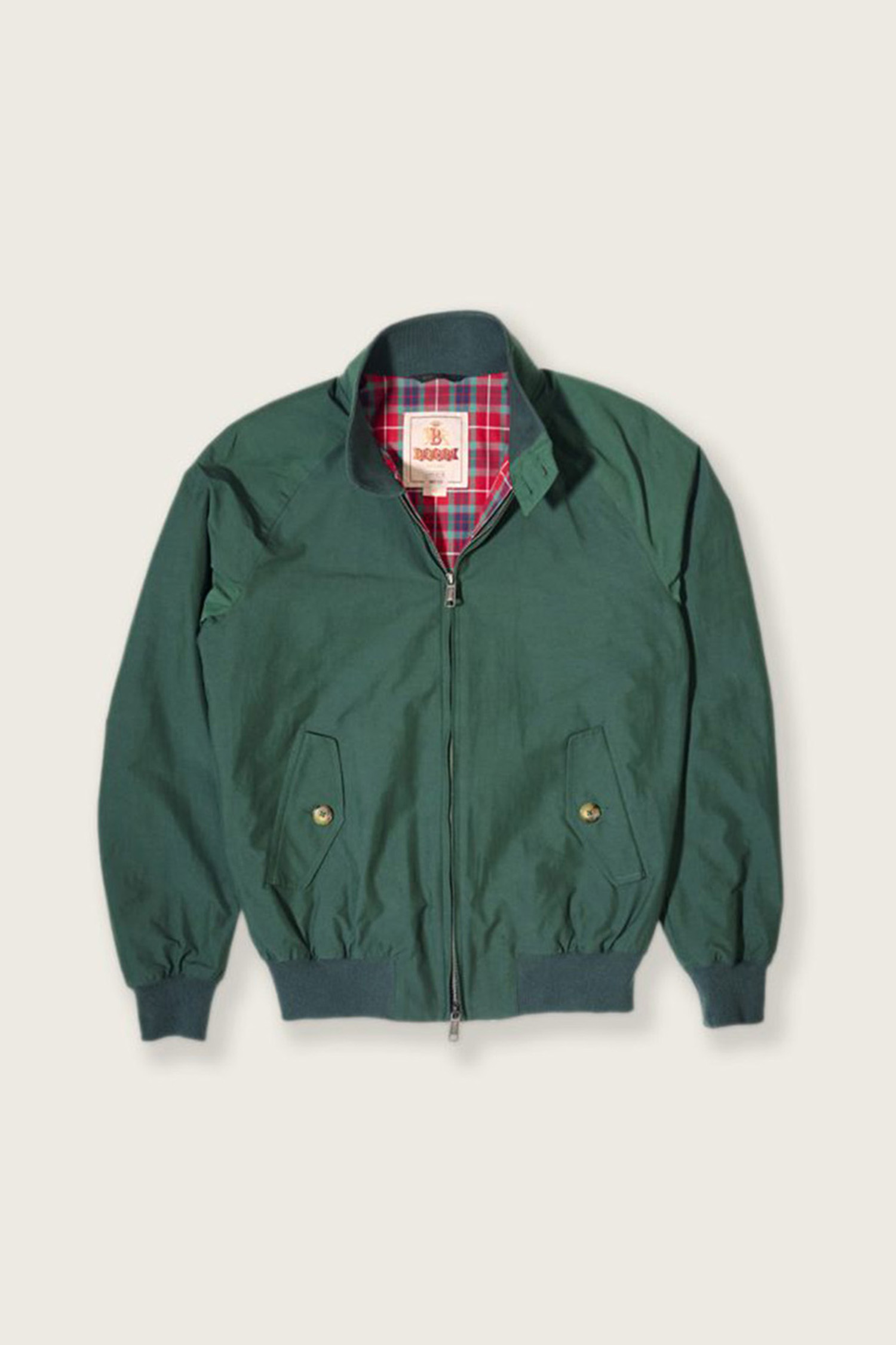 BARACUTA - 블루종/점퍼 - (BARACUTA) G9 Harrington Jacket - BRCPS0001 6368 RACING GREEN