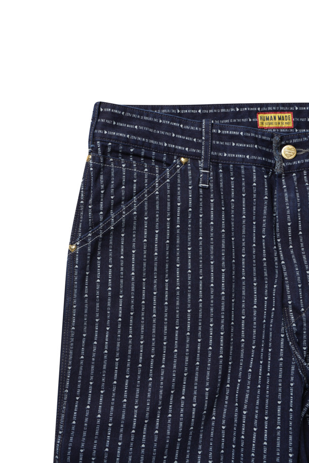 HUMAN MADE] WABASH WORK PANTS - INDIGO