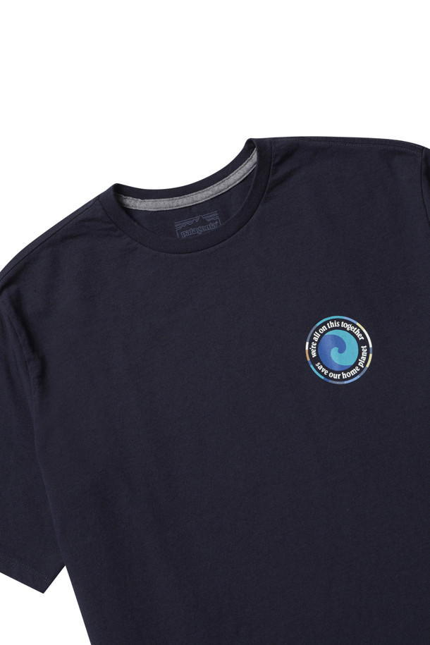 PATAGONIA - 반팔티셔츠 - Mens Unity Fitz Responsibili Tee - New Navy