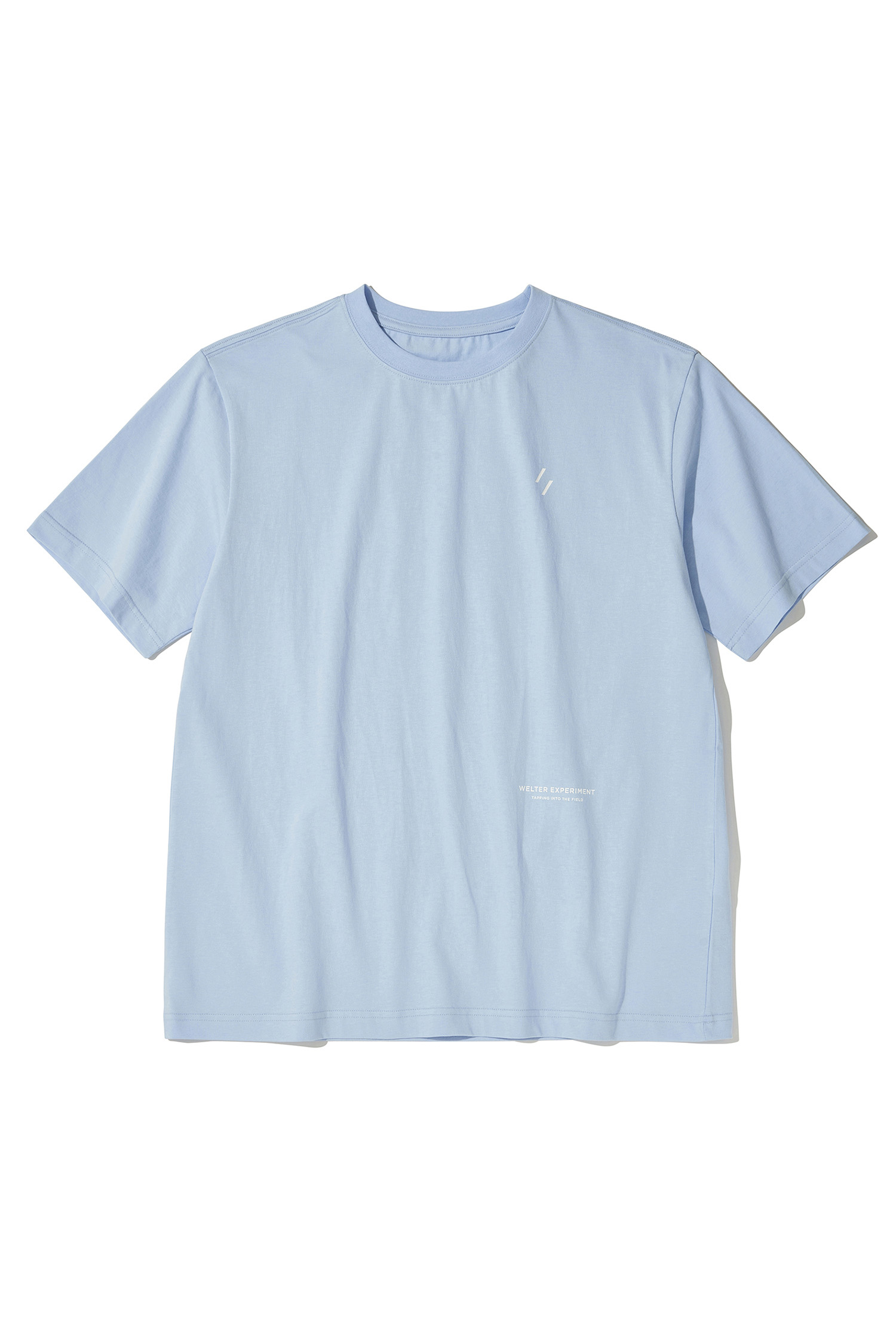 WELTER EXPERIMENT - 반팔티셔츠 - Sunrise T-shirt - SKY BLUE