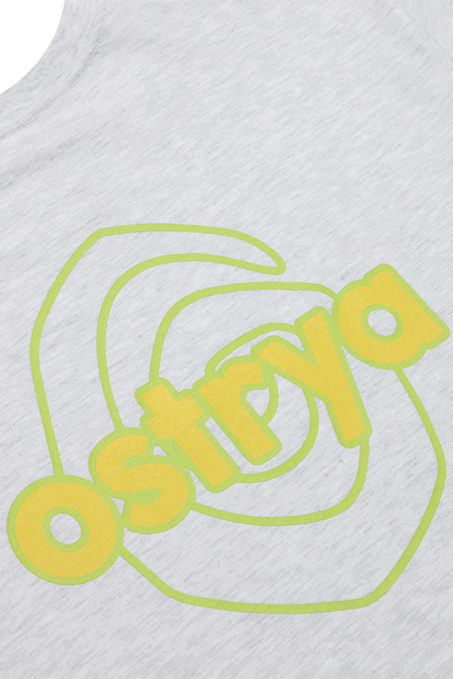 OSTRYA - 반팔티셔츠 - EFEM Heavy Du-Tee - Heather gray