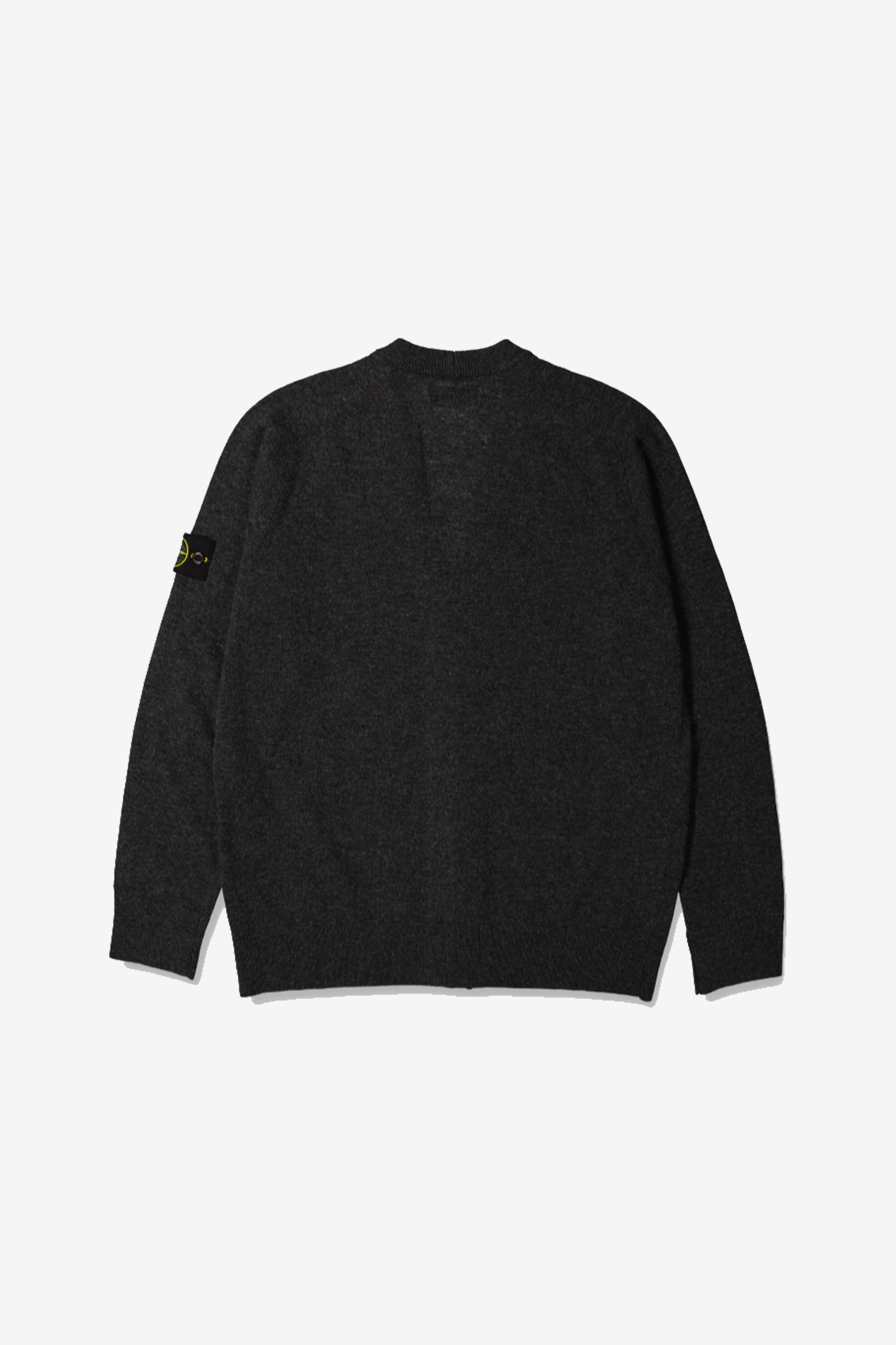 STONE ISLAND - 스웨터 - (STONE ISLAND) LIGHT RWS GEELONG WOOL CARDIGAN - 8115523B4 V0M62 LEAD GREY MELANGE