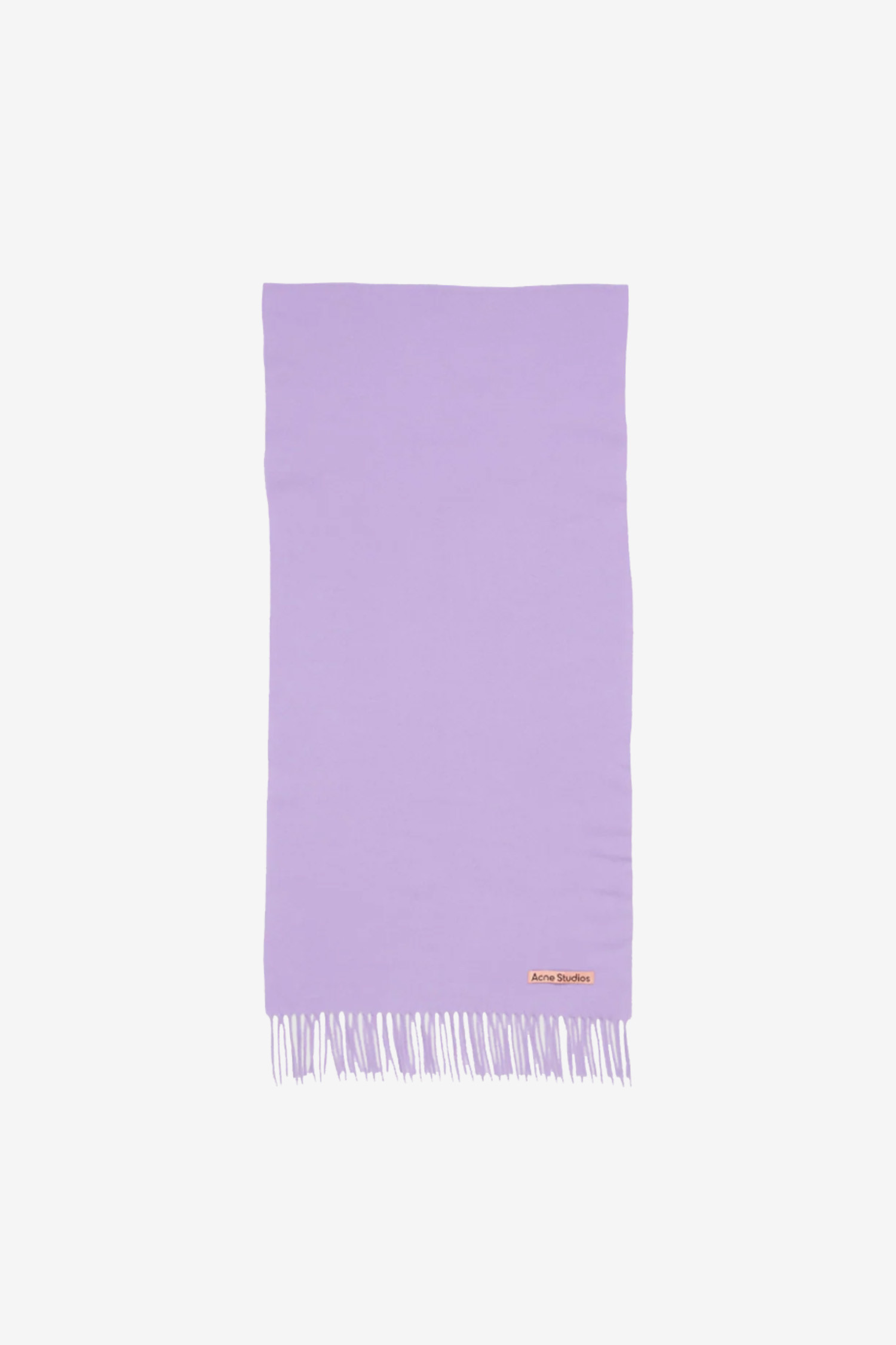 Acne Studios - 스카프/머플러 - (ACNE STUDIOS) FRINGE WOOL SCARF SLIM FN-UX-SCAR000218 BRIGHT PURPLE