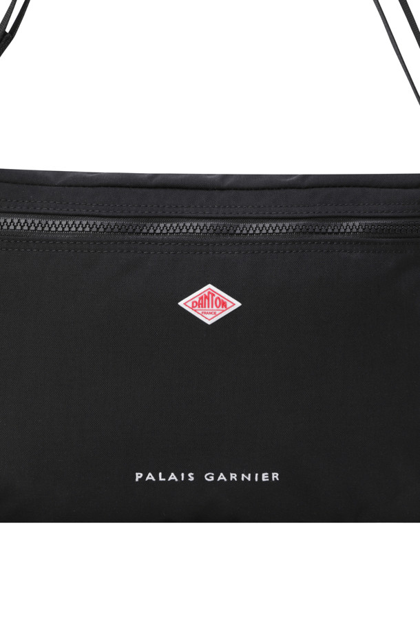DANTON - 크로스백 - CORDURA CANVAS SHOULDER POUCH (PALAIS GARNIER) - BLACK