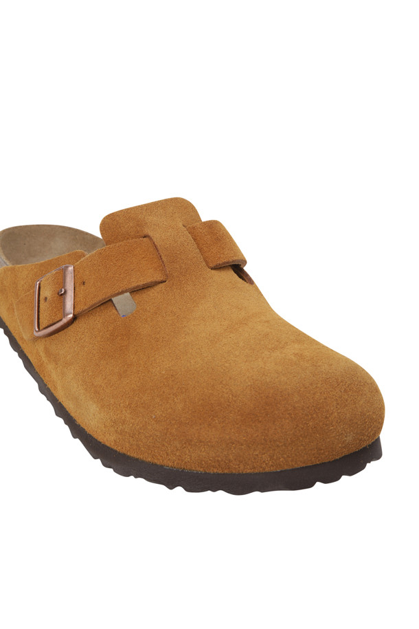 BIRKENSTOCK - 샌들/슬리퍼 - Boston Soft Footbed - Mink