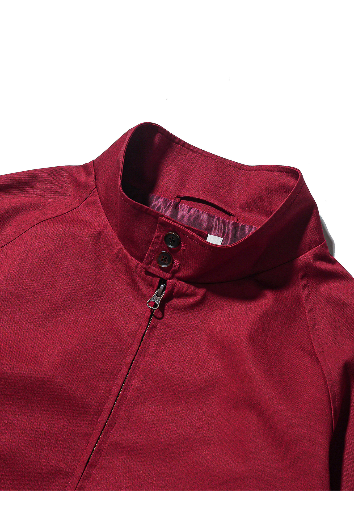 OURSELVES - 블루종/점퍼 - (OURSELVES) Micro Herrington Jacket - Red