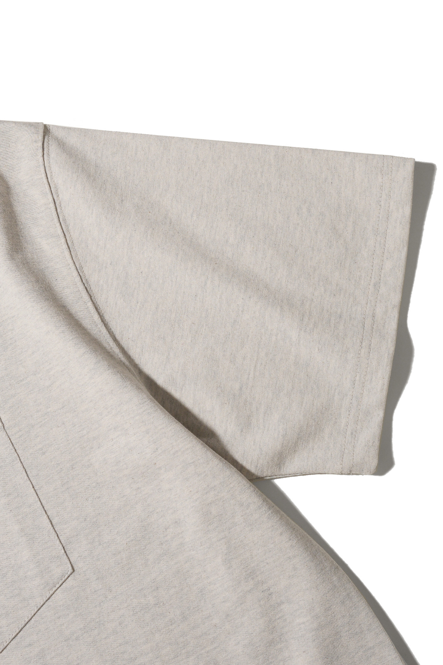 OURSELVES - 반팔티셔츠 - Silky Cotton Short Sleeve Off White
