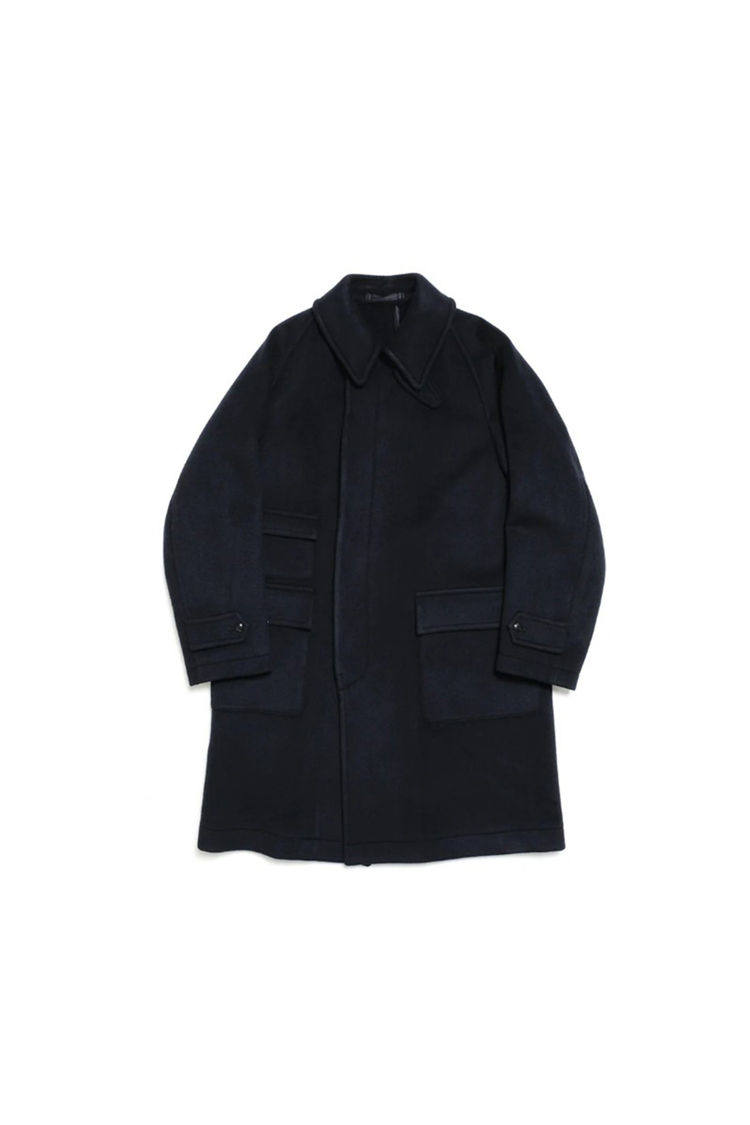 KAPTAIN SUNSHINE - 코트 - (KAPTAIN SUNSHINE) Traveller Coat - KS24FCO01 TOP NAVY