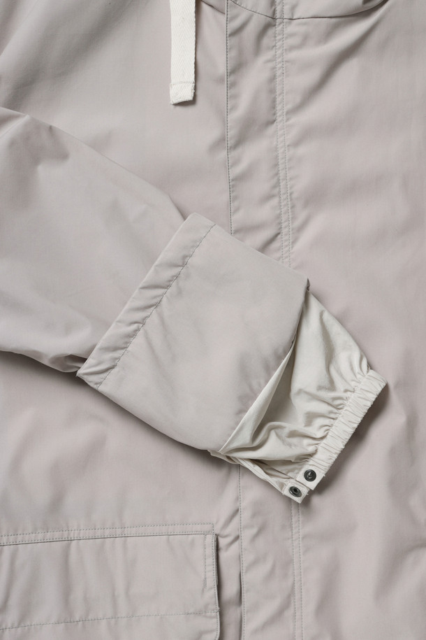 NANAMICA - 블루종/점퍼 - Hooded Deck Jacket - Gray Beige