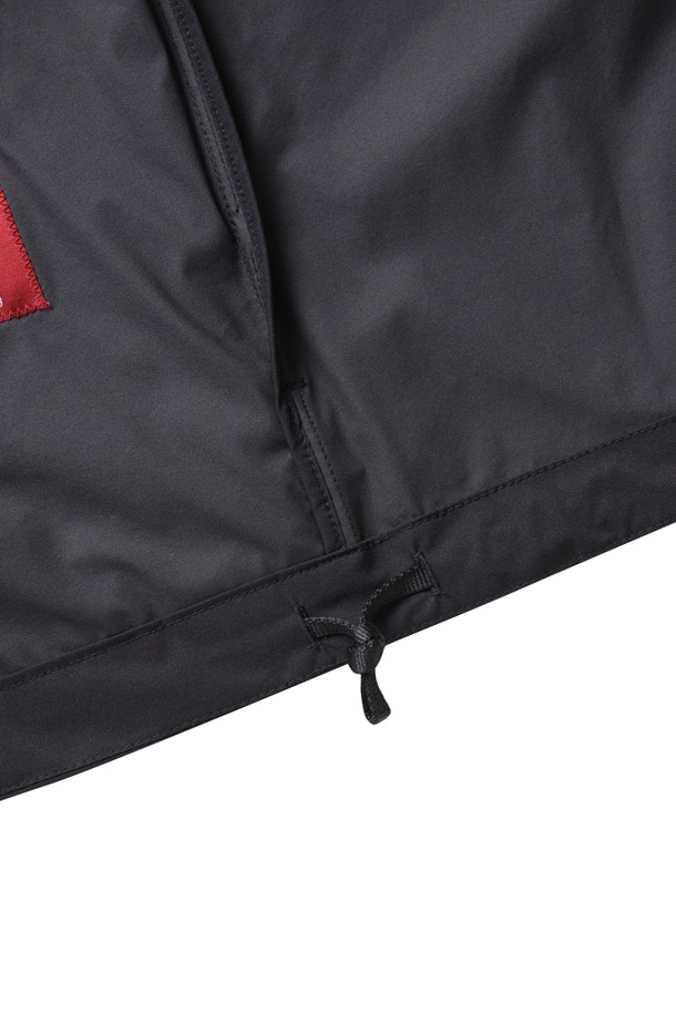 C.P COMPANY - 블루종/점퍼 - Pro-Tek Buttoned Hooded Jacket - BLACK