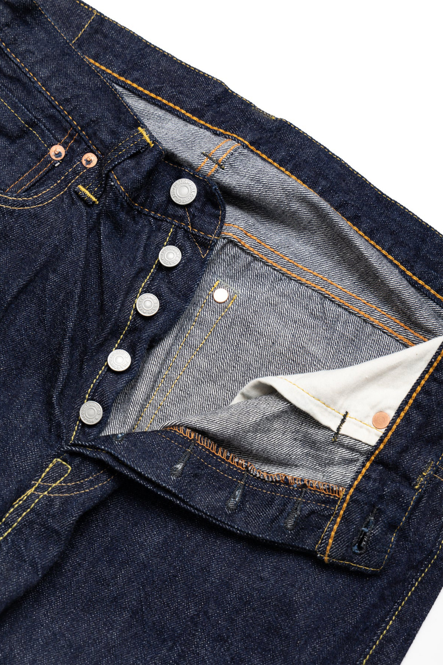 FULLCOUNT - 데님 - (FULLCOUNT) Straight Denim (Super Smooth) ONE WASH - 1101SS IND