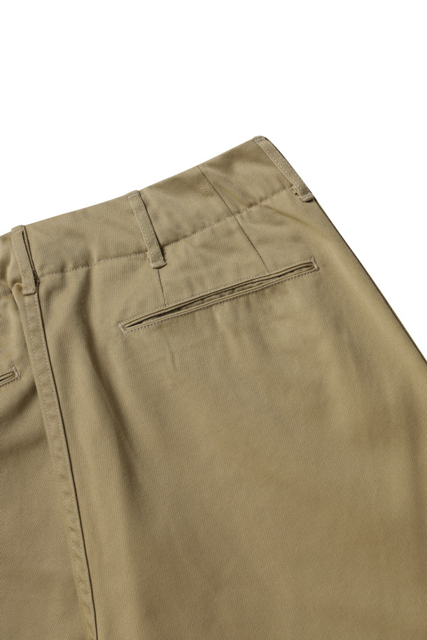 NANAMICA -  - Wide Chino Pants- Tan