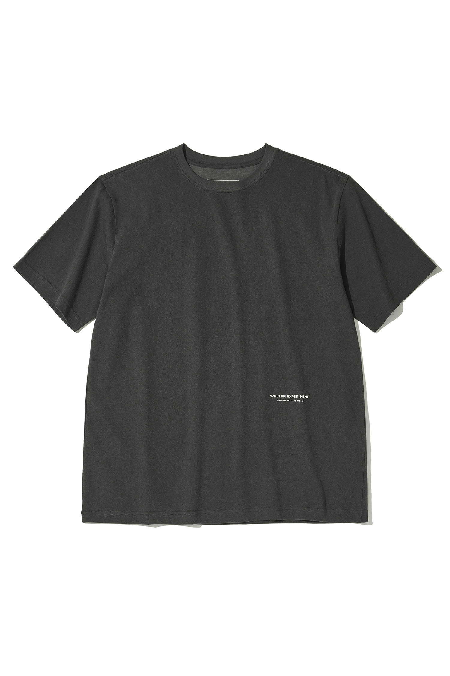 WELTER EXPERIMENT - 반팔티셔츠 - Tree ring T-shirt - CHARCOAL