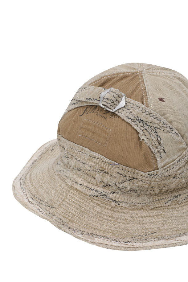 KAPITAL] Chino The Old Man And The Sea Hat - Beige
