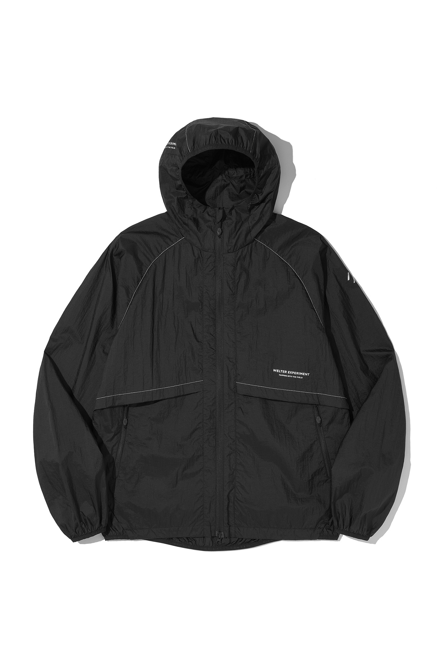 WELTER EXPERIMENT - 자켓/점퍼 - Boreas Ventilation Windbreaker - BLACK