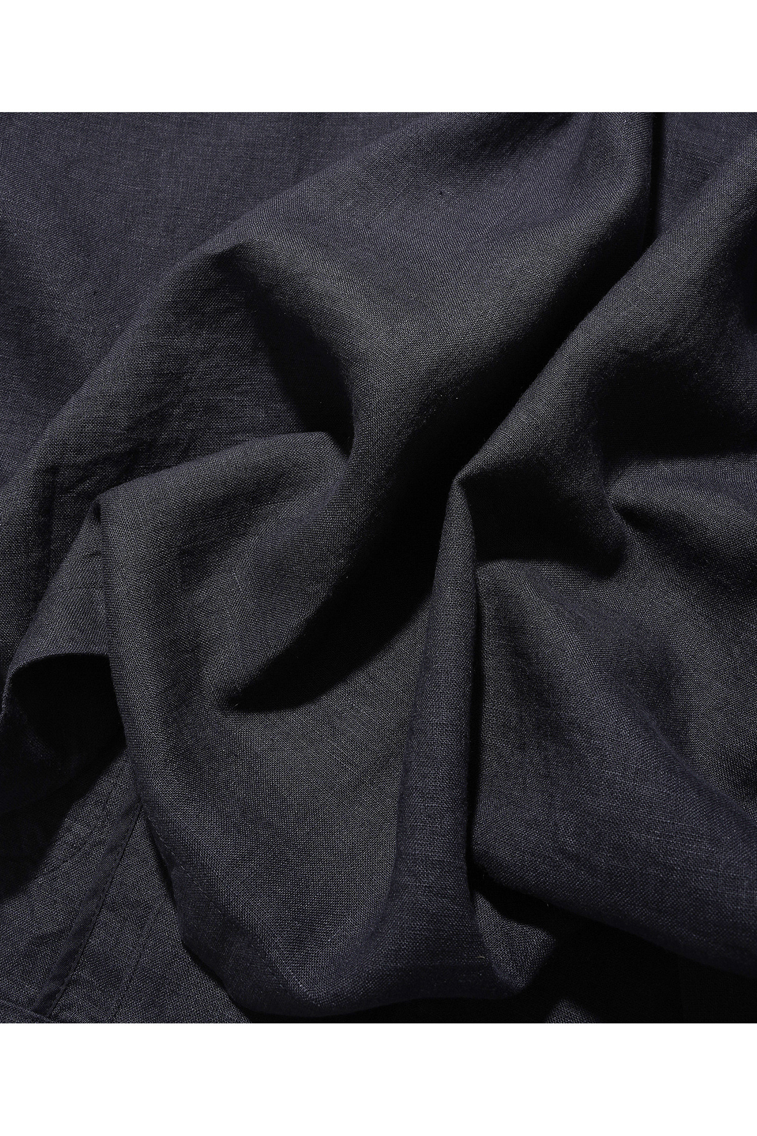 OURSELVES - 블루종/점퍼 - (OURSELVES) Premium Linen Work Jacket - Black / Navy