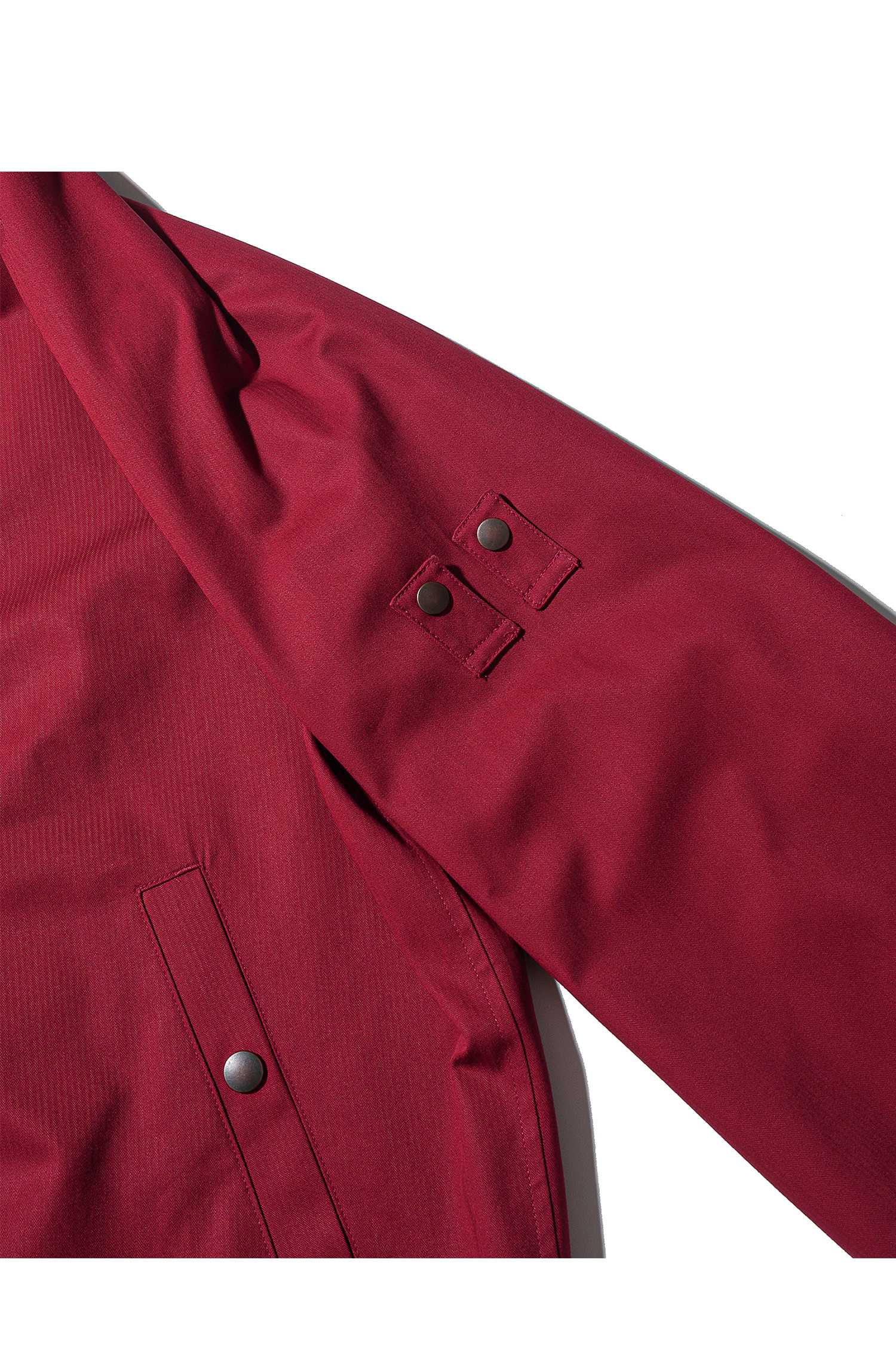 OURSELVES - 블루종/점퍼 - (OURSELVES) Micro Herrington Jacket - Red