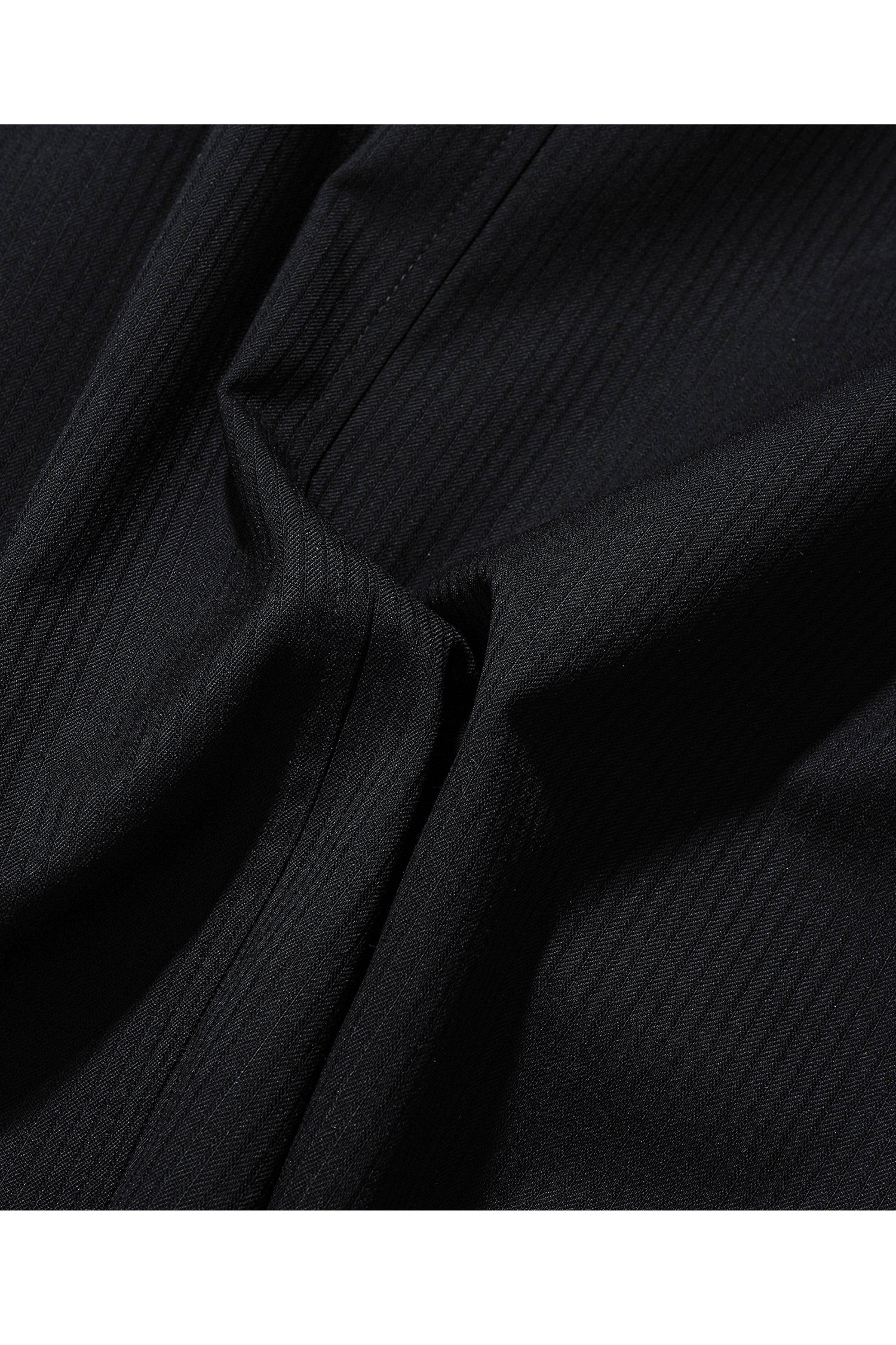 OURSELVES - 코트 - (OURSELVES) Heritage MidLoom Mac Coat - Black Stripe