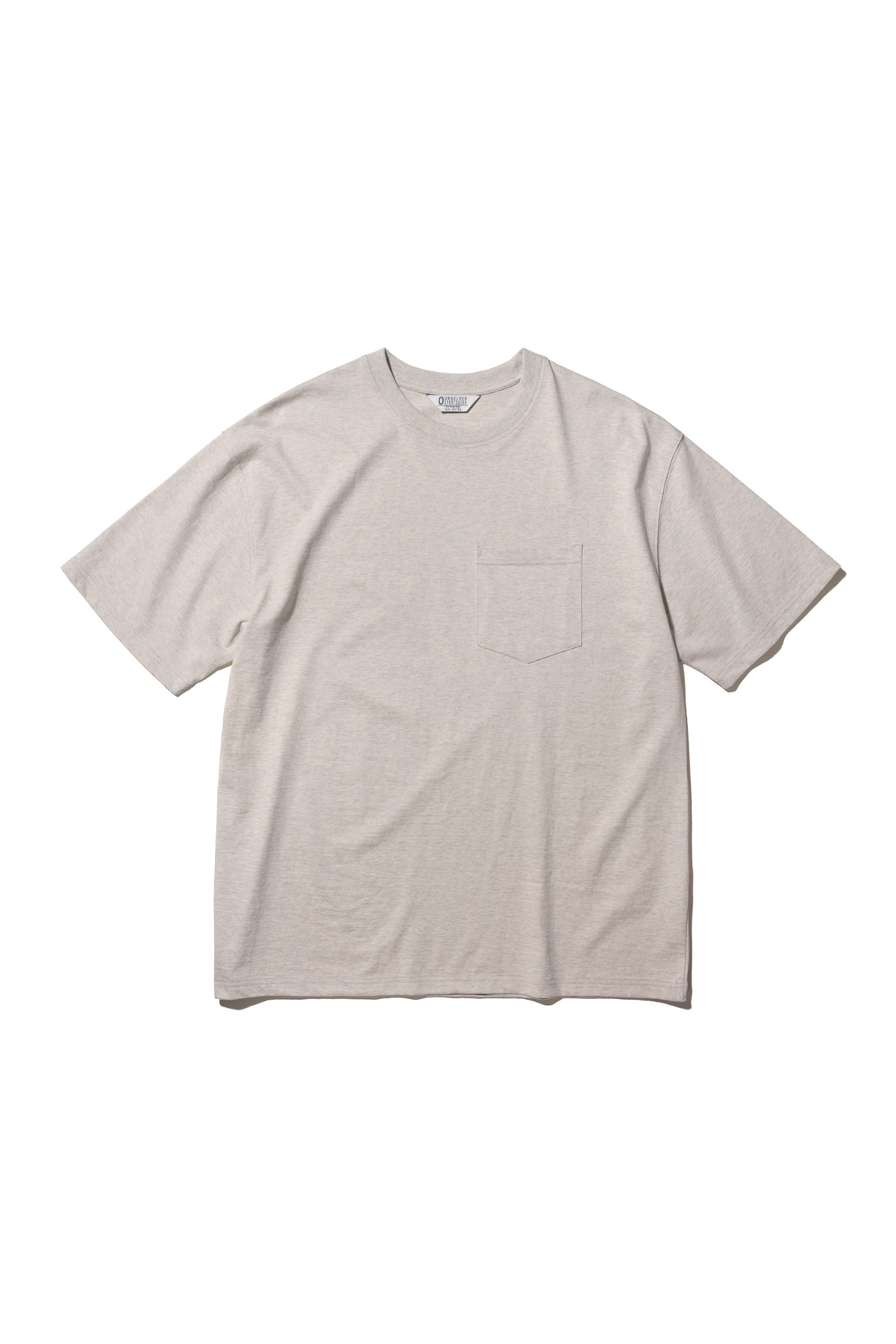 Silky Cotton Short Sleeve Off White