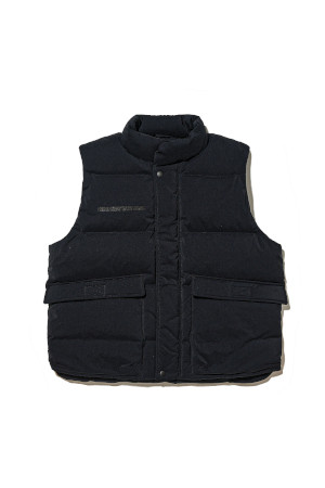 DUCK DOWN MARK Vest - Navy