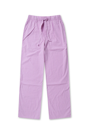 Poplin pants - Purple Pink Stripes