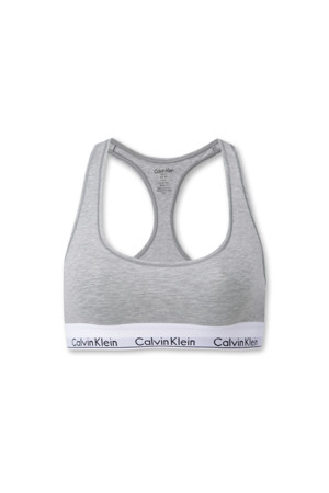 Unlined Bralette - Grey Heather