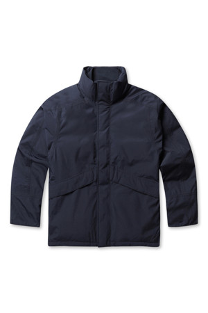 (NANAMICA) GORE-TEX SHORT DOWN JACKET - NAVY