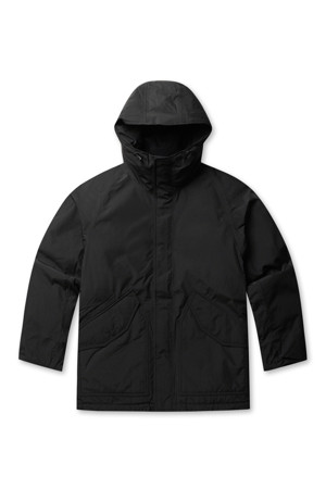 (NANAMICA) GORE-TEX DOWN COAT - BLACK