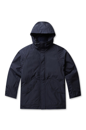 (NANAMICA) GORE-TEX DOWN COAT - NAVY