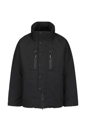 (AND WANDER) RAIN PROOF DOWN JACKET - BLACK