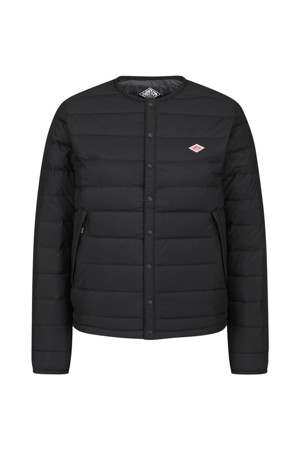 WOMEN'S CREWNECK INNER DOWN JACKET - BLACK