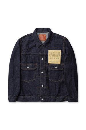 2102SS TYPE 2 DENIM JACKET (SUPER SMOOTH) - INDIGO BLUE (ONE WASH)