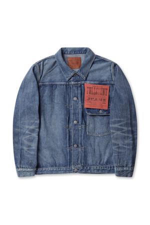 2978-2107SS DARTFORD TYPE 1 DENIM JACKET - INDIGO BLUE
