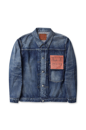 2016-2107 MORE THAN REAL TYPE 1 DENIM JACKET - INDIGO BLUE