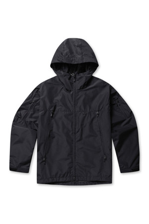 GORE-TEX WINDSTOPPER TECH ARMED SHELL JACKET - BLACK