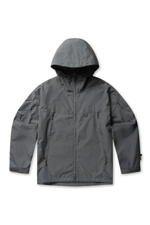GORE-TEX WINDSTOPPER TECH ARMED SHELL JACKET - CHARCOAL