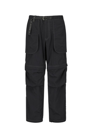 (AND WANDER) NY TAFFETA HIKER 2WAY PANTS - BLACK