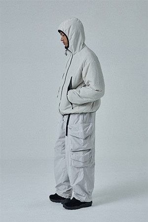 SIMO LINED PANTS - OYSTER