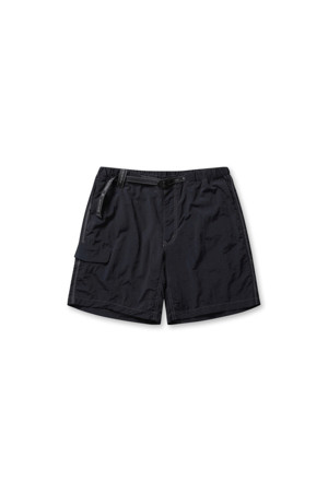Ny taffeta hiker short pants - black