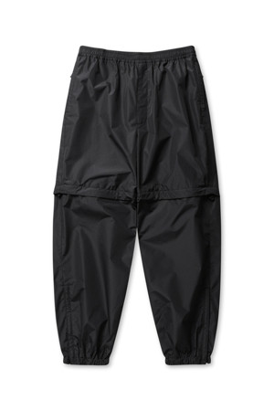 GORE-TEX WINDSTOPPER TECH 2WAY WINDBREAKER PANTS - BLACK