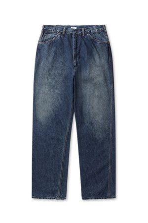 Denim Painter Pants - Medium Dark Blue Damage