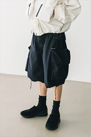 GORE-TEX LABS CITY MILITARY HALF PANTS 002 - NAVY